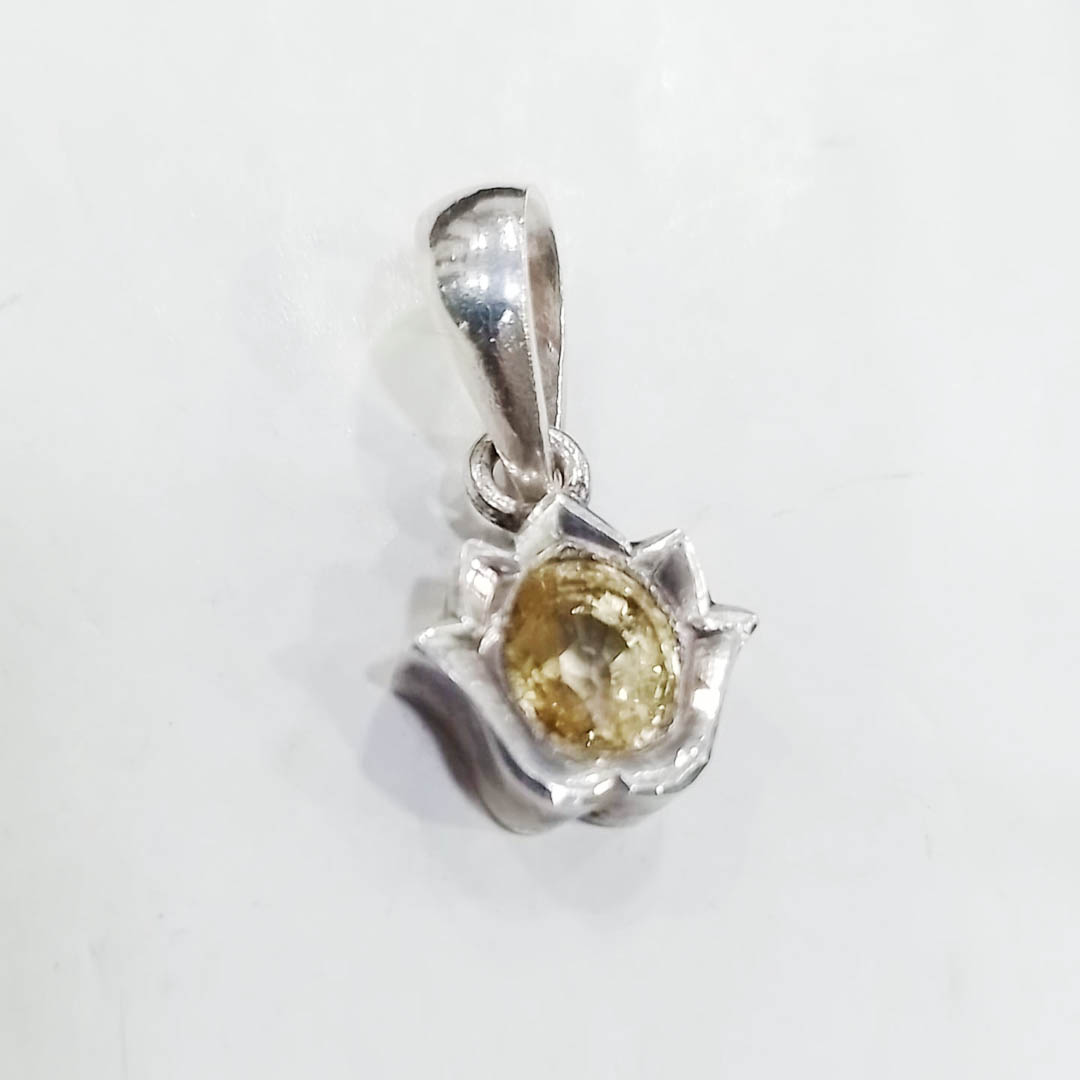 Yesllow Sapphire Pendant