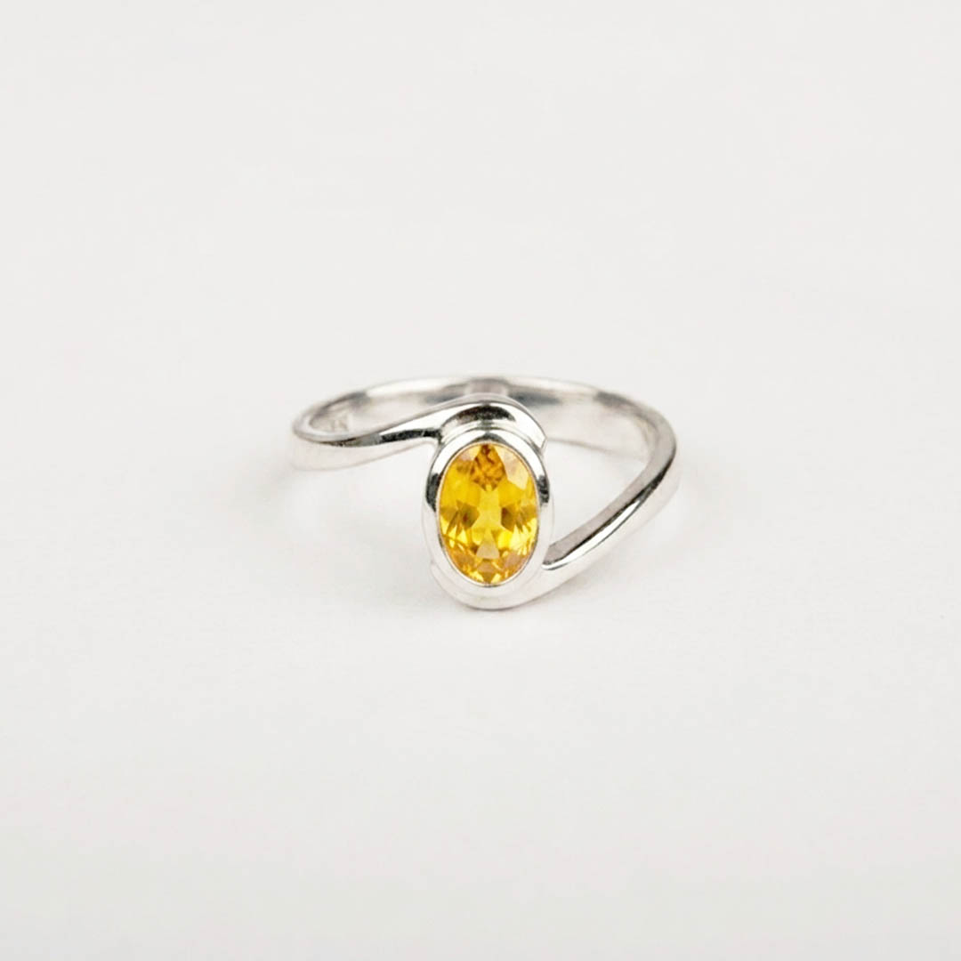 Yellow Sapphire Ring