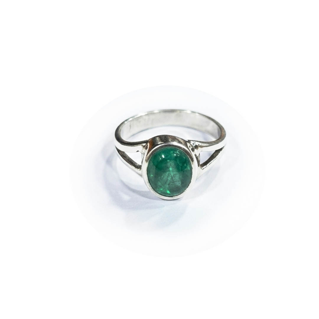 Emerald Ring for Gemini Rasi